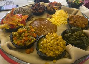   at Ethiopian Food Kiyyaa Cafe & Restaurant in Athens