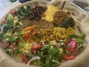   at Ethiopian Food Kiyyaa Cafe & Restaurant in Athens