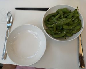 Edamame  at Tekka By Lone Japanese Restaurant in Rovinj