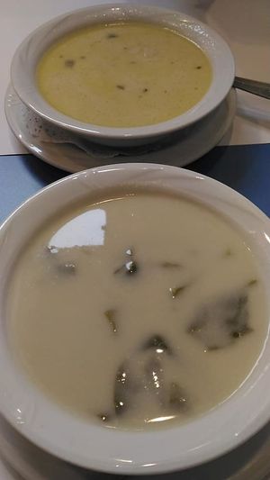 soup of the day at The Oneness-Fountain-Heart in Flushing