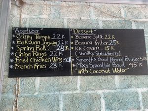   at Warung Nengah Mesin in Penida Island