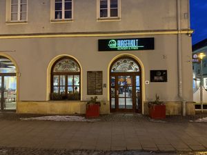 Entrance.  at Burgerkult in Neubrandenburg