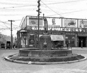 The 5 Point in the 1920's at The 5 Point Cafe in Seattle