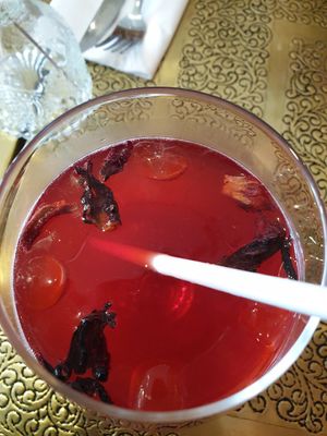 Sorrel cocktail at Yard V in West London