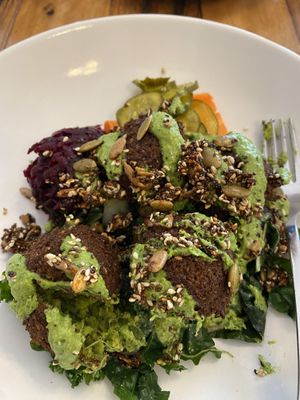 Falafel.   at Tempus Up Early in Katoomba