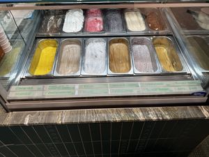 Ice cream flavours!  at VIE - The Lala / Veganista - T1-C in Vienna
