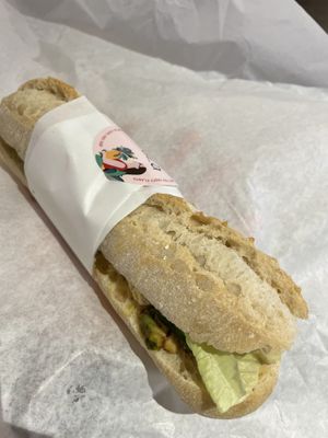 Super green sandwich   at VIE - The Lala / Veganista - T1-C in Vienna