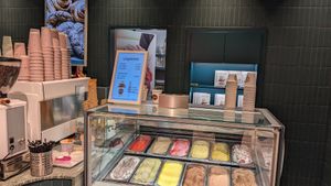 Veganista icecream at VIE - The Lala / Veganista - T1-C in Vienna