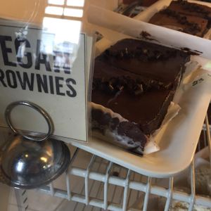 vegan brownies!! at Coffee Emporium in Cincinnati