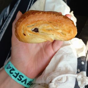 pain au chocolat 1,70€ at Bakkerij Jonas in Ghent