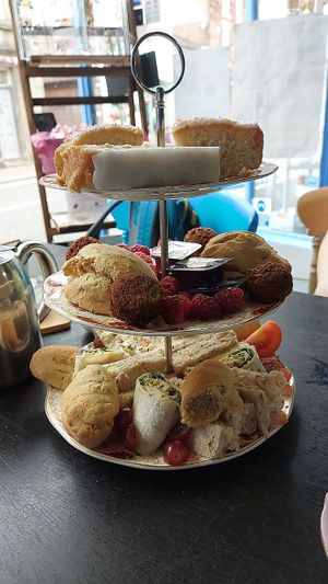 Vegan Cream tea at Nice and Naughty Cafe and Bistro at The Bistro Bar & Kitchen from Nice & Naughty in Market Rasen