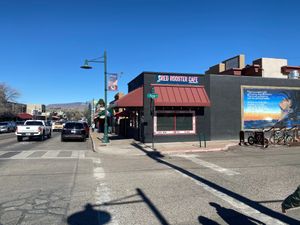 Street view of front at Old Town Red Rooster Cafe in Cottonwood
