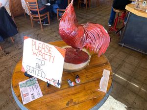 entryway host. at Old Town Red Rooster Cafe in Cottonwood