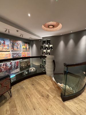 inside  at Nando's - Glasshouse St in London