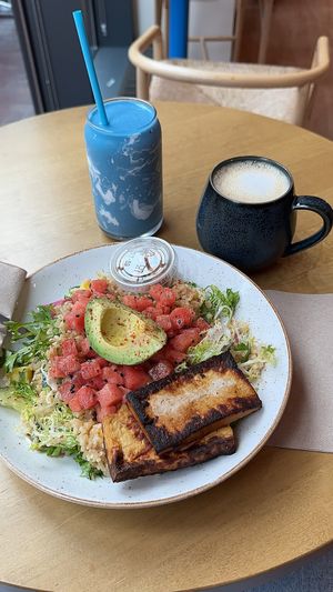   at Life Alive Organic Cafe in Cambridge