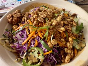 Spicy Peanut Noodles   at Life Alive Organic Cafe in Cambridge