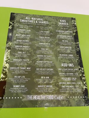   at The Healthy Food Cafe in Indianapolis