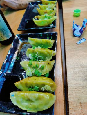 Gyozas at Ikigai Ramen in Edinburgh