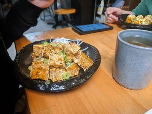 Teriyaki tofu at Ikigai Ramen in Edinburgh