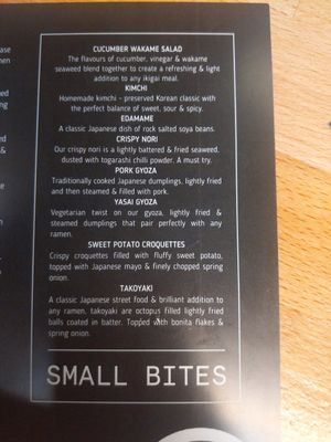  at Ikigai Ramen in Edinburgh