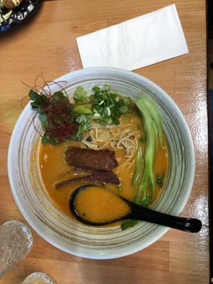 spicy vegantan   at Ikigai Ramen in Edinburgh
