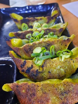 Yasai gyoza at Ikigai Ramen in Edinburgh