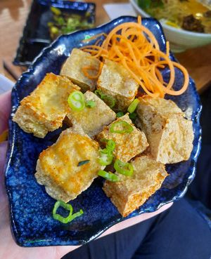 Chili togarashi tofu at Ikigai Ramen in Edinburgh