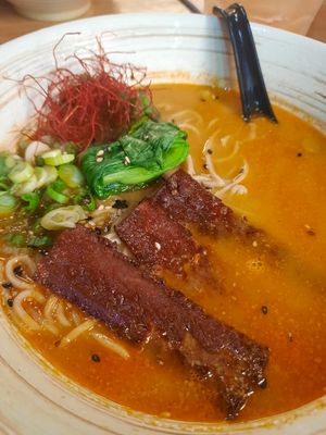 Vegan tantanmen at Ikigai Ramen in Edinburgh