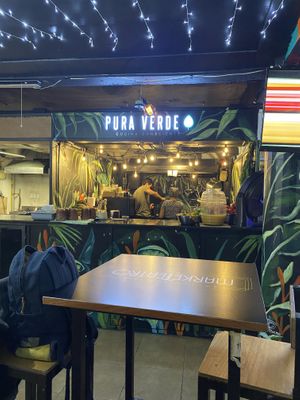 El local está dentro del mercado Marketeatro   at Pura Verde - Maybe closed in Mexico City