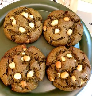 matcha maca at Sweet Cookies 꿀넹 쿠키 in Seoul