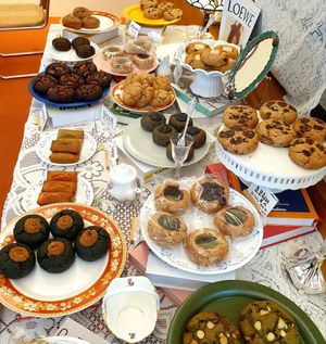 spread at Sweet Cookies 꿀넹 쿠키 in Seoul