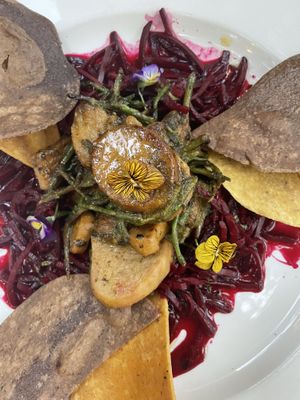 King Trumpet Ceviche   at Jardin in Madison