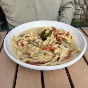 lobster casarecce  at Jardin in Madison