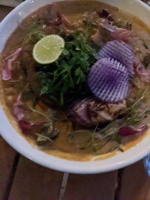 Chickpea Curry at Jardin in Madison