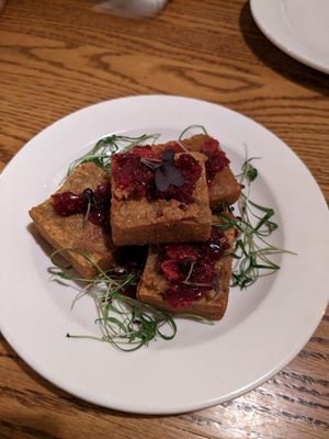 Paneer snack item at Jardin in Madison