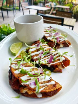 Quesabirria  at Jardin in Madison