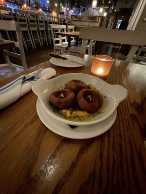 Fried chochoyotes 🤤   at Jardin in Madison