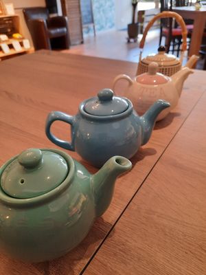 Volop verschillende theesoorten at Green Dakota in Nijverdal