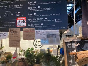 Counter at Ni Japanese Delicacies in New York City