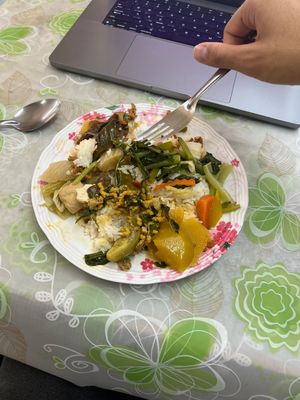   at Mae Orathai Vegetarian in Phuket