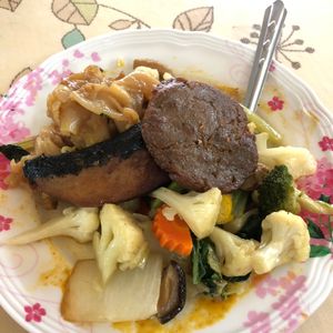 Seconds at Mae Orathai Vegetarian in Phuket