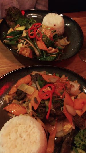 full table at Madame Tâm Burtscheid in Aachen