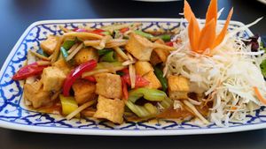 Gemüse und Tofu at Bangkok Thai in Moersdorf