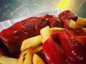 close up 😅  at Curry 36 - Hardenbergplatz in Berlin