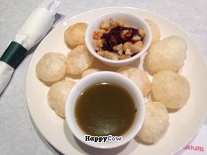 pani puri at Bhojanic in Decatur