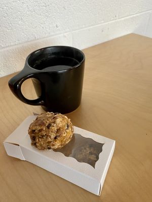 Apricot & chocolate oat energy balls  at Circle Coffee Co. in Topeka