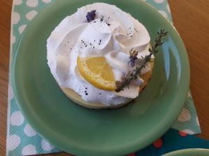 Lemon curd at Fukafe in Gdansk