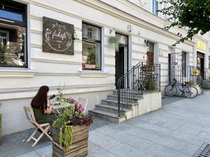 Exterior at Fukafe in Gdansk