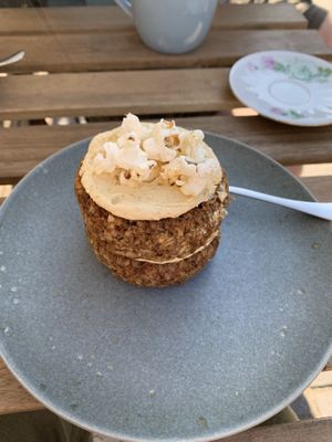 Carrot cake  at Fukafe in Gdansk