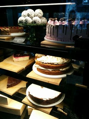 cakes  at Fukafe in Gdansk